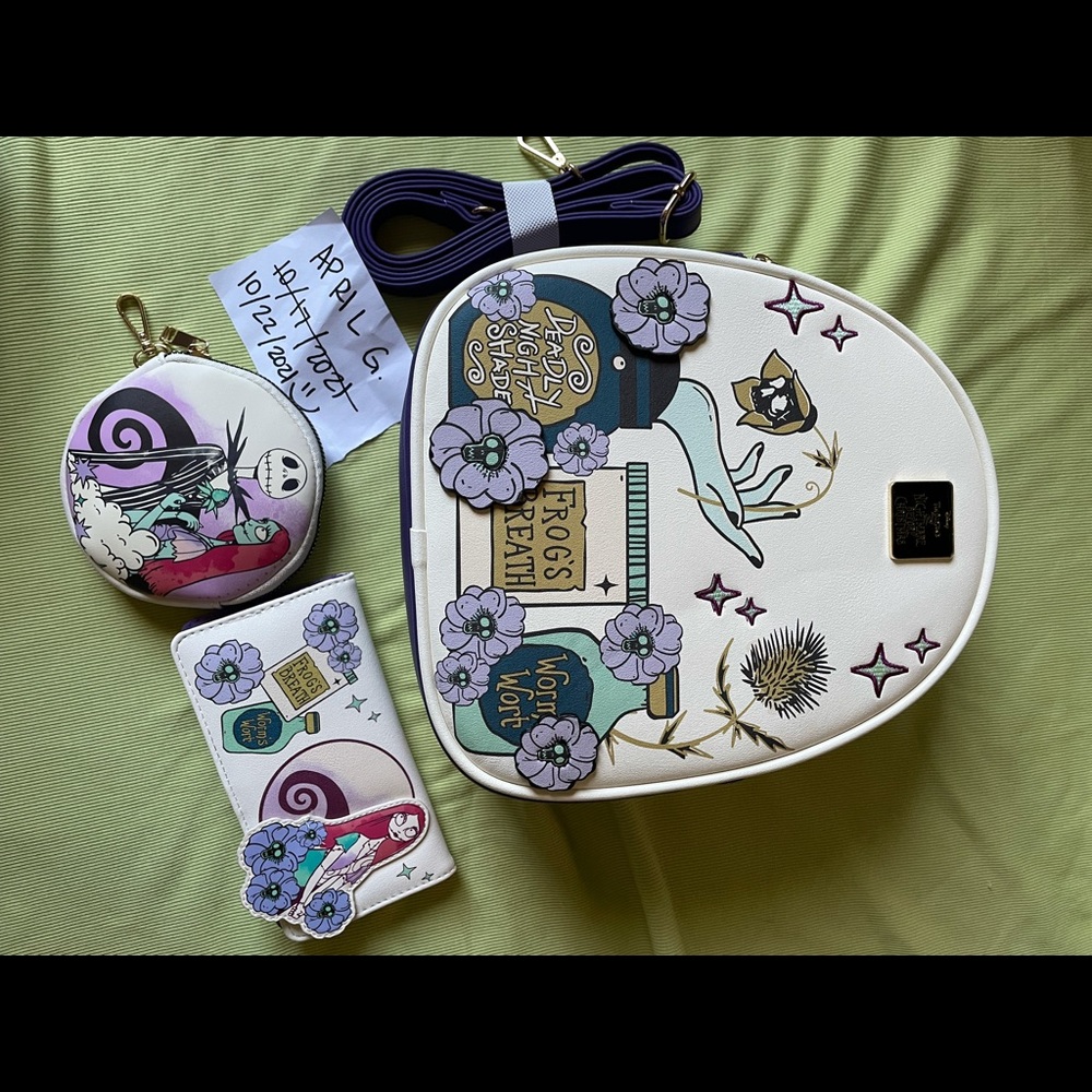 Bio World Disney's Nightmare Before Christmas Jack and Sally Potions Backpack